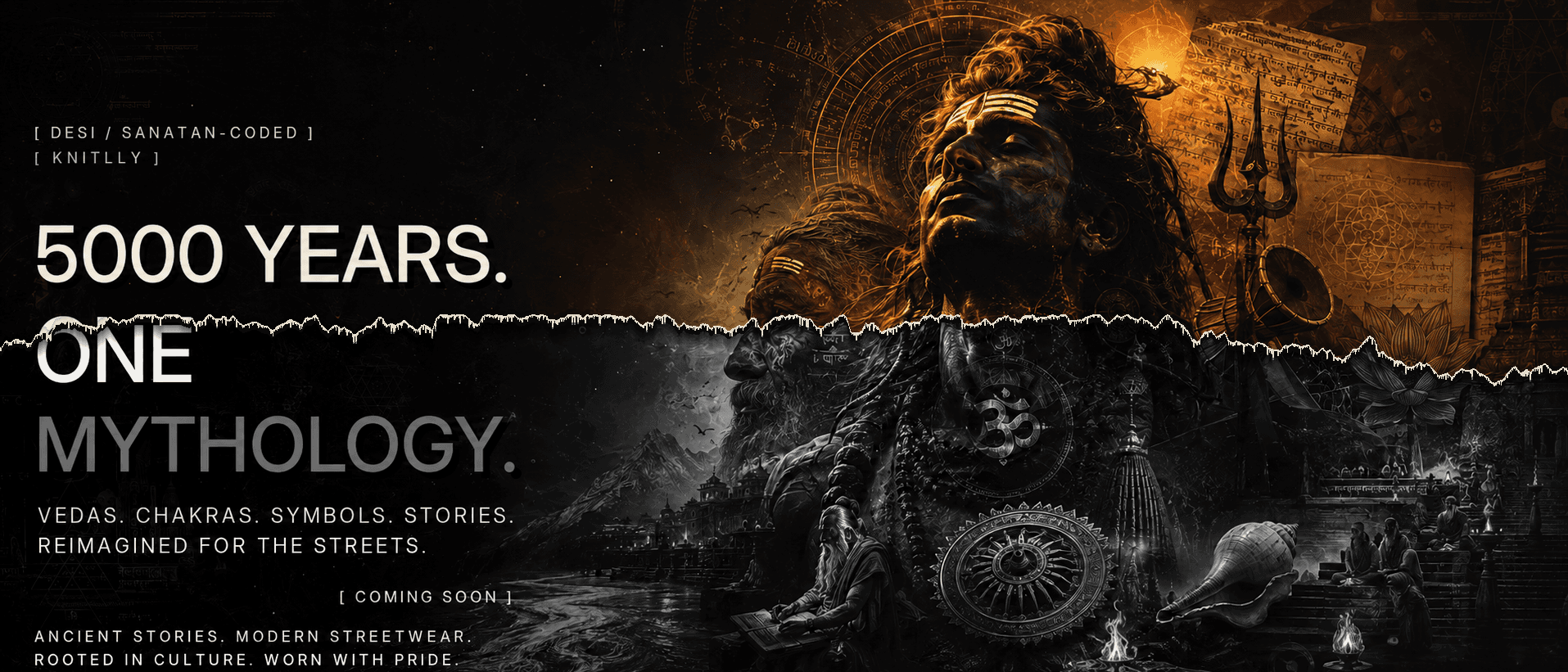 Knitlly DESI campaign — 5000 years, one mythology