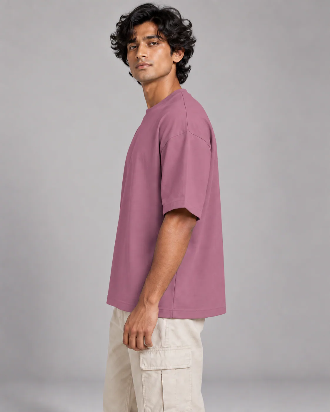 Solid Dusty Pink view 5