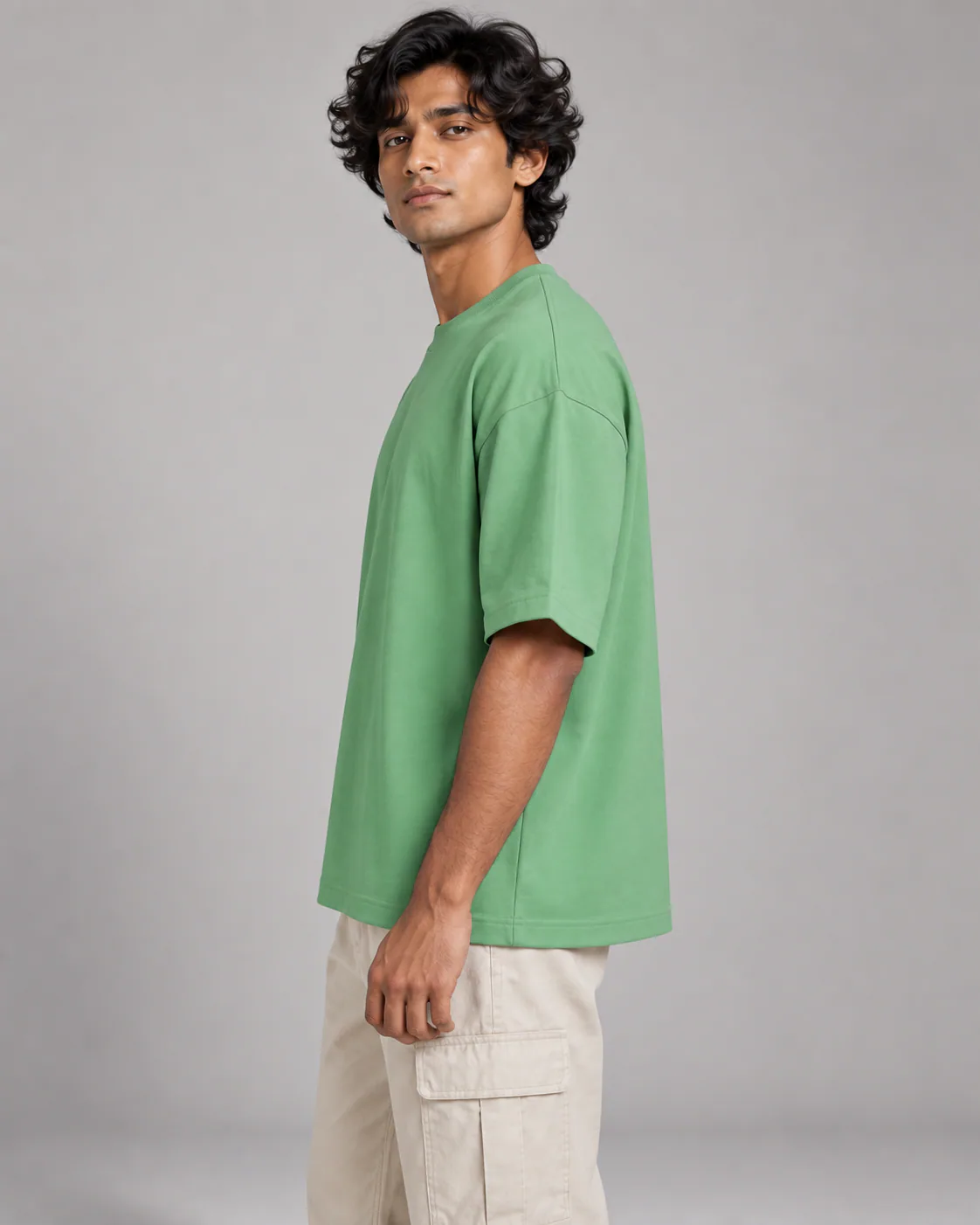 Solid Sage Green view 5