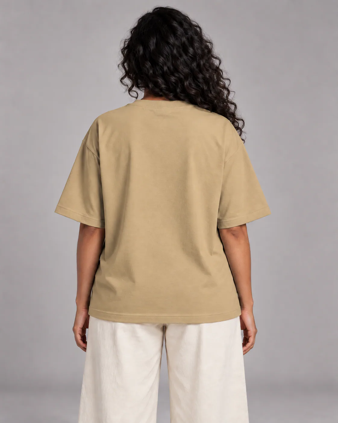 Solid Sand Beige view 4