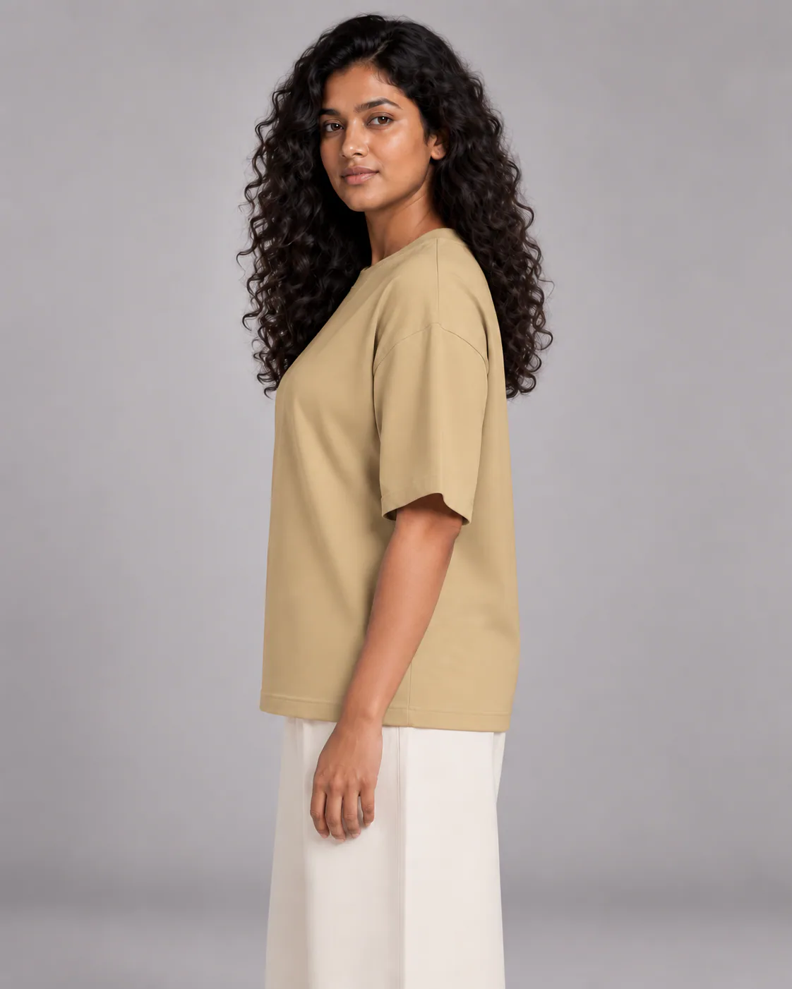Solid Sand Beige view 6