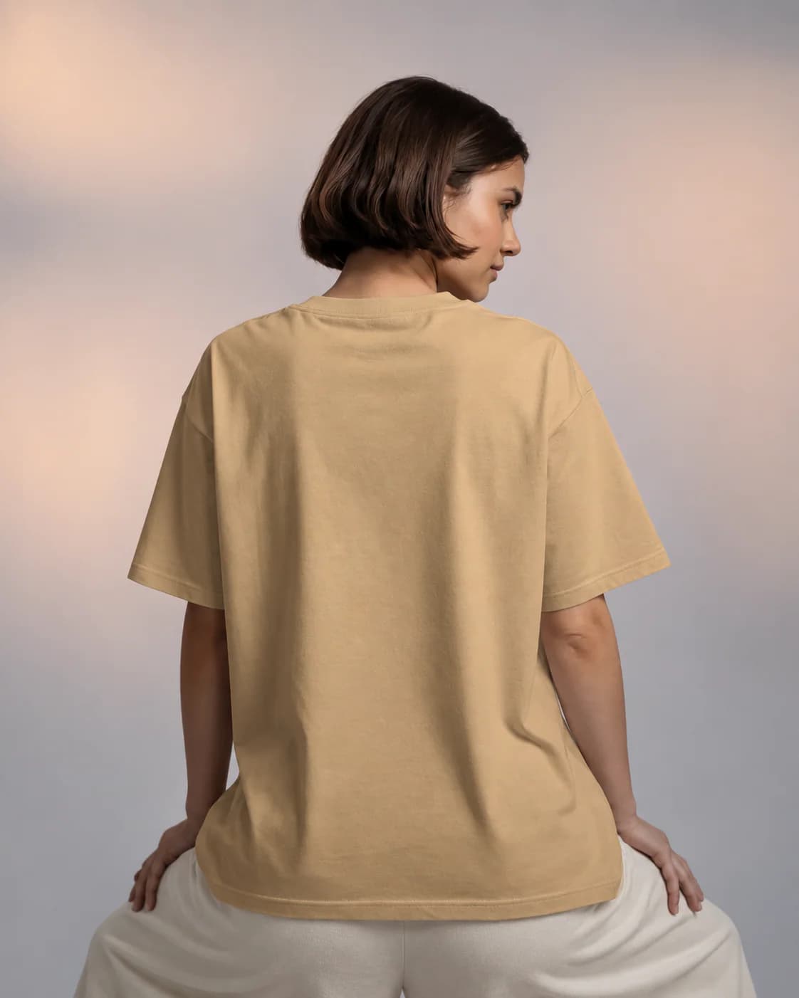 Solid Sand Beige view 7