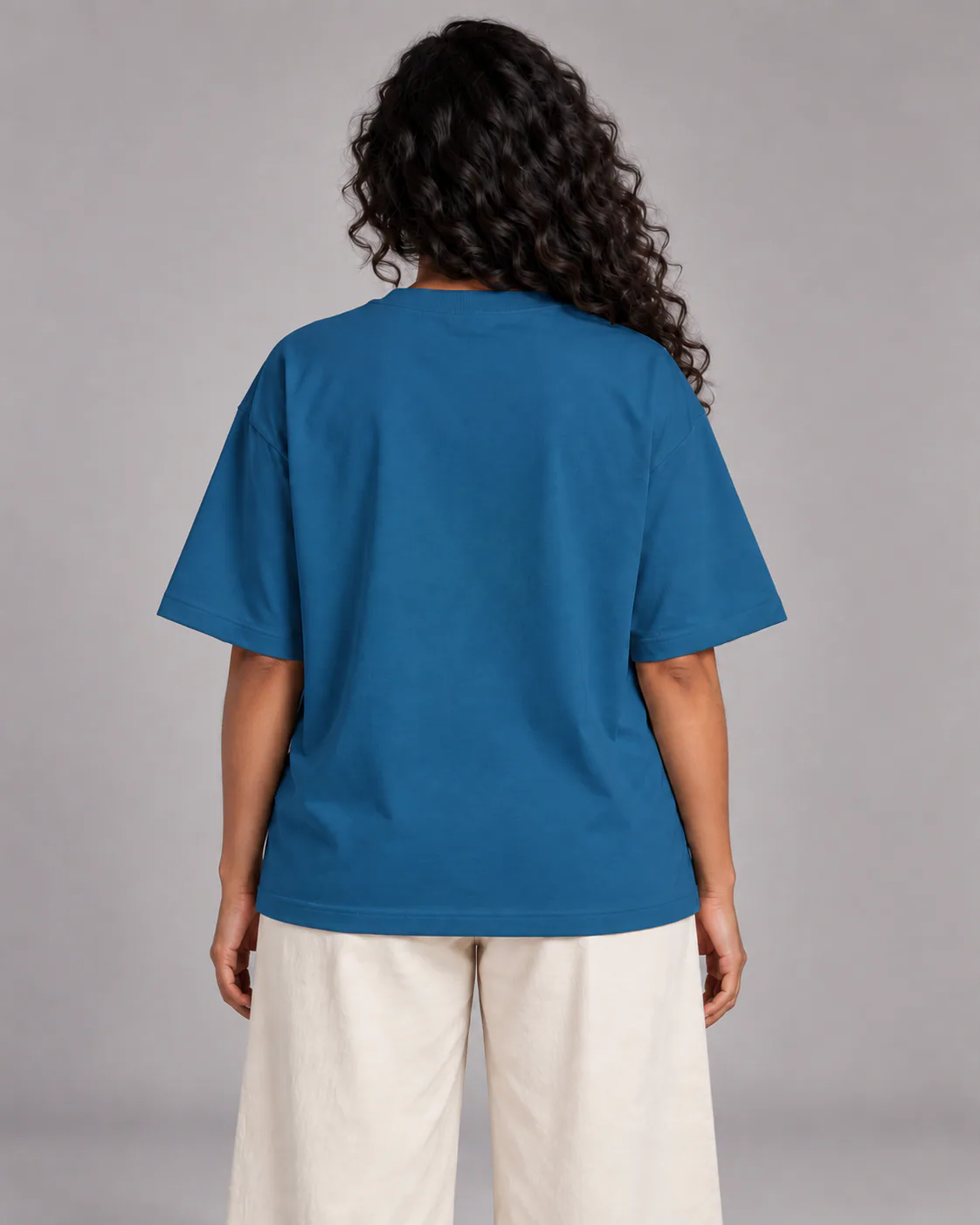 Solid Teal Blue view 4